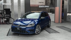 官方案例丨大眾高爾夫R20升級Alcon CAR97六活塞剎車套件